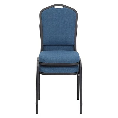 Coupon ❤️ National Public Seating Stacking Chairs NPS 9300 Series Deluxe Fabric Upholstered Stack Chair, Natural Blue/Black Sandtex, 2 Pack (9374-BT/2) 🌟 6 Coupon ❤️ National Public Seating Stacking Chairs NPS 9300 Series Deluxe Fabric Upholstered Stack Chair, Natural Blue/Black Sandtex, 2 Pack (9374-BT/2) 🌟 - Image 4