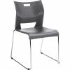 Wholesale 🥰 Stacking Chairs GIS Global Duet™ Armless Stacking Chair, Polypropylene Plastic, Platinum, Seat: 18"W X 17 1/2"D, Back: 18"W X 16"H 👏 -Advantage Shop s0790566 s7
