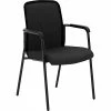 Buy 🎉 Stacking Chairs HON Instigate Mesh/Fabric Back Stacking Multi-Purpose Chair, Fixed Arms, Black (BSXVL518ES10) 🔥