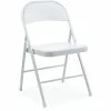 Discount 👏 Folding Chairs Quill Brand® Metal Folding Chair, Gray, 4/Pack (51508) 🤩 -Advantage Shop s1095697 s7