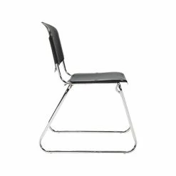 Top 10 👏 Global Stacking & Folding Chairs Offices To Go Plastic Office Chair, Black, 2/Pack (OTG11700) 🔥 -Advantage Shop sp104308333 s7