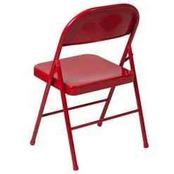 Best deal 😉 Folding Chairs Flash Furniture HERCULES Series Metal Folding Chair (BDF002RED) 🔥 -Advantage Shop sp112116332 s7