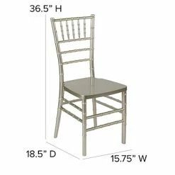 Promo 🔔 Folding & Stacking Chairs Flash Furniture HERCULES Series Resin Chiavari Chair, 2/Pk (2LECHAMP) ✨ -Advantage Shop sp112116679 s7