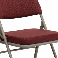 Coupon 💯 Folding & Stacking Chairs Flash Furniture HERCULES Series Fabric Folding Chair, Burgundy, 2/Pack (2HAMC320AFBY) ❤️ -Advantage Shop sp112116908 s7
