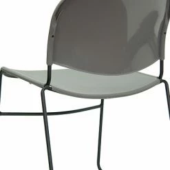 Best deal ✔️ Stacking Chairs Flash Furniture Hercules Series Plastic Stack Chair, Gray (RUT188GY) 🤩 -Advantage Shop sp112222165 s7