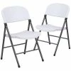 Budget 🥰 Folding & Stacking Chairs Flash Furniture HERCULES Series Plastic Folding Chair, White (2DADYCD50WH) ⌛