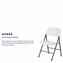 Budget 🥰 Folding & Stacking Chairs Flash Furniture HERCULES Series Plastic Folding Chair, White (2DADYCD50WH) ⌛ -Advantage Shop sp116165001 s7