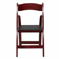Coupon 👏 Folding & Stacking Chairs Flash Furniture HERCULES Series Wood Folding Chair, Mahogany/Black, 2/Pack (2XF2903MAHWOOD) 🔔 -Advantage Shop sp124436327 s7