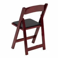Coupon 👏 Folding & Stacking Chairs Flash Furniture HERCULES Series Wood Folding Chair, Mahogany/Black, 2/Pack (2XF2903MAHWOOD) 🔔 -Advantage Shop sp124436329 s7