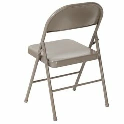 Cheap 🔥 Folding & Stacking Chairs Flash Furniture HERCULES Series Metal Folding Chair, Gray, 2/Pack (2BDF002GY) ✔️ -Advantage Shop sp124436347 s7