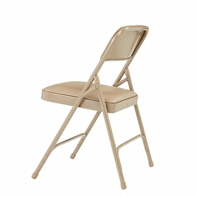 Promo ๐ National Public Seating NPS 1200 Series Vinyl Padded Premium Folding Chairs, French Beige/Beige, 4 Pack (1201/4) ๐ 10 Promo ๐ National Public Seating NPS 1200 Series Vinyl Padded Premium Folding Chairs, French Beige/Beige, 4 Pack (1201/4) ๐ - Image 8