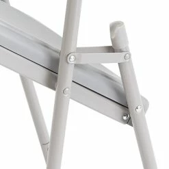 Discount 🥰 National Public Seating 800 Series Premium Lightweight Steel Frame Plastic Folding Chairs, Gray, 4 Pack (802/4) 🎁 -Advantage Shop sp130558016 s7