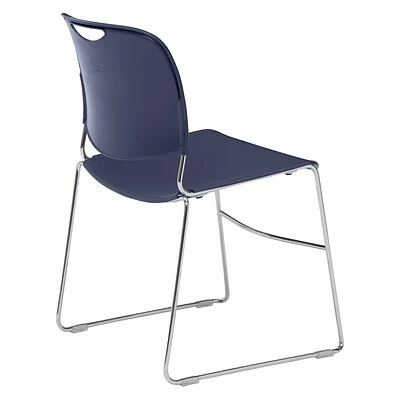 Buy 💯 National Public Seating Stacking & Folding Chairs NPS 8500 Series Hi Tech Compact Stack Chair, Plastic, Navy Blue (8505) 👏 6 Buy 💯 National Public Seating Stacking & Folding Chairs NPS 8500 Series Hi Tech Compact Stack Chair, Plastic, Navy Blue (8505) 👏 - Image 4
