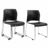 Hot Sale ❤️ National Public Seating Stacking Chairs NPS 8800 Series Stacking Chair, Black, 4 Pack (8810-11-10/4) 🔥