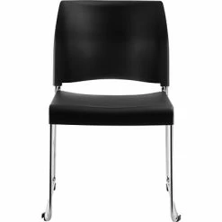 Hot Sale ❤️ National Public Seating Stacking Chairs NPS 8800 Series Stacking Chair, Black, 4 Pack (8810-11-10/4) 🔥 -Advantage Shop sp130558055 s7