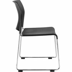 Hot Sale ❤️ National Public Seating Stacking Chairs NPS 8800 Series Stacking Chair, Black, 4 Pack (8810-11-10/4) 🔥 -Advantage Shop sp130558056 s7