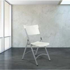 Outlet ❤️ National Public Seating NPS 600 Series Blow Molded Folding Chairs, Speckled? Gray/Textured Gray, 100 Pack (602/100) 🌟 -Advantage Shop sp130563859 s7