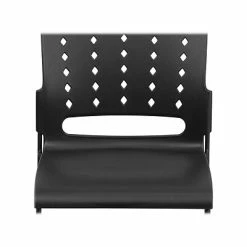New ❤️ Stacking & Folding Chairs Flash Furniture Hercules Plastic Stacking Chair, Black, 5/Pack (5RUT2BK) 🎉 -Advantage Shop sp130857018 s7