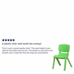 Best reviews of 🤩 Stacking & Folding Chairs Flash Furniture Plastic Student Stacking Chair, Green, 2-Pieces (2YUYCX002GREEN) ⌛ -Advantage Shop sp133536548 s7