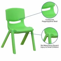 Best reviews of 🤩 Stacking & Folding Chairs Flash Furniture Plastic Student Stacking Chair, Green, 2-Pieces (2YUYCX002GREEN) ⌛ -Advantage Shop sp133536550 s7