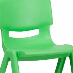 Best Sale 👍 Stacking & Folding Chairs Flash Furniture Plastic Student Stacking Chair, Green, 2-Pieces (2YUYCX004GREEN) 🔥 -Advantage Shop sp133536631 s7