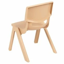 Outlet ✔️ Stacking & Folding Chairs Flash Furniture Plastic Student Stacking Chair, Natural, 2-Pieces (2YUYCX002NAT) 😉 -Advantage Shop sp133536714 s7