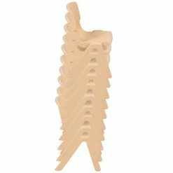 Outlet ✔️ Stacking & Folding Chairs Flash Furniture Plastic Student Stacking Chair, Natural, 2-Pieces (2YUYCX002NAT) 😉 -Advantage Shop sp133536717 s7