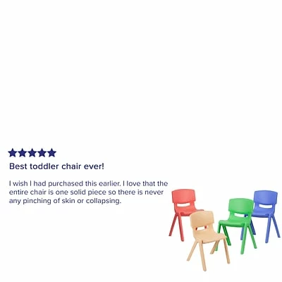Best Sale ⌛ Stacking & Folding Chairs Flash Furniture Plastic Student Stacking Chair, Assorted, 4-Pieces (4YUYCX4004MULTI) 🎁 7 Best Sale ⌛ Stacking & Folding Chairs Flash Furniture Plastic Student Stacking Chair, Assorted, 4-Pieces (4YUYCX4004MULTI) 🎁 - Image 5