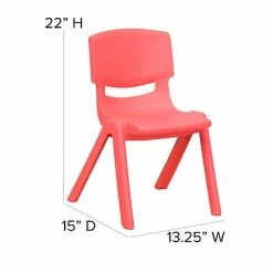 Cheapest 🛒 Stacking & Folding Chairs Flash Furniture Plastic Student Stacking Chair, Red, 4-Pieces (4YUYCX4001RED) ⌛ -Advantage Shop sp133537778 s7