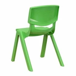 Flash Sale 🥰 Stacking & Folding Chairs Flash Furniture Plastic Student Stacking Chair, Green, 4-Pieces (4YUYCX4001GREEN) ⌛ -Advantage Shop sp133541220 s7