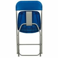 Cheapest ⌛ Stacking & Folding Chairs Flash Furniture HERCULES Premium Catering Events/Game Night/School/Wedding/Barbecue Stacking & Folding Chair, Blue/Gray 👍 -Advantage Shop sp134505374 s7