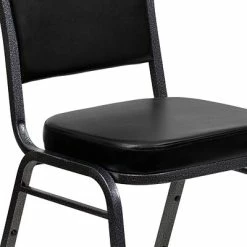 Budget π Flash Furniture HERCULES 4/Pack Banquet Chairs W/Vinyl Seat Silver Vein Frame (4FDC01SVBKVY) 𧨠19 Budget π Flash Furniture HERCULES 4/Pack Banquet Chairs W/Vinyl Seat Silver Vein Frame (4FDC01SVBKVY) 𧨠-Advantage Shop sp134594736 s7