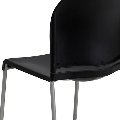 Budget โญ Stacking Chairs Flash Furniture HERCULES Plastic Stack Chair, Black (RUT238ABKGG) ๐ 10 Budget โญ Stacking Chairs Flash Furniture HERCULES Plastic Stack Chair, Black (RUT238ABKGG) ๐ - Image 8