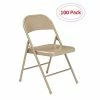 Cheapest 💯 National Public Seating NPS Commercialine 900 Series Vinyl Upholstered Commercialine Folding Chairs, Beige, 100 Pack (901/100) ✔️ -Advantage Shop sp134772212 s7