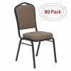 Coupon ✨ National Public Seating Stacking Chairs NPS 9300 Series Deluxe Fabric Upholstered Stack Chair, Natural Taupe/Black Sandtex, 80 Pack (9378-BT/80) 👍 -Advantage Shop sp134772330 s7