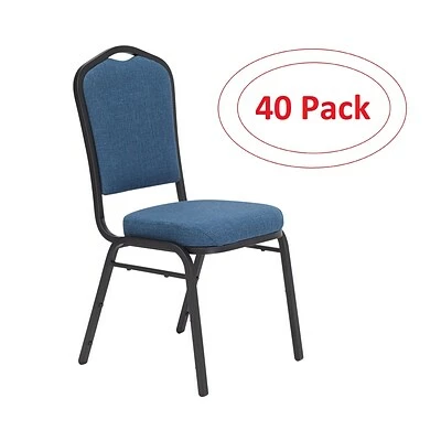 Hot Sale ๐ National Public Seating Stacking Chairs NPS 9300 Series Deluxe Fabric Upholstered Stack Chair, Natural Blue/Black Sandtex, 40 Pack (9374-BT/40) ๐ 3 Hot Sale ๐ National Public Seating Stacking Chairs NPS 9300 Series Deluxe Fabric Upholstered Stack Chair, Natural Blue/Black Sandtex, 40 Pack (9374-BT/40) ๐