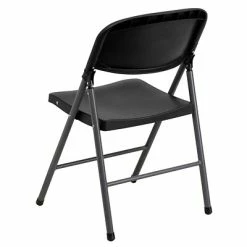 Best deal ✨ Folding & Stacking Chairs Flash Furniture HERCULES Series Plastic Folding Chair, Black/Charcoal, 2/Pack (2DADYCD50) ⌛ -Advantage Shop sp134860296 s7