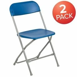 Cheapest 🧨 Folding & Stacking Chairs Flash Furniture HERCULES Series Plastic Banquet/Reception Chair, Blue, 2/Pack (2LEL3BLUE) ✔️ -Advantage Shop sp134860301 s7