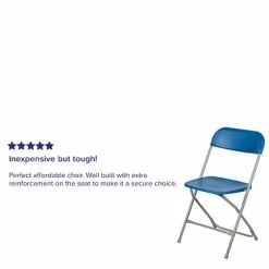 Cheapest 🧨 Folding & Stacking Chairs Flash Furniture HERCULES Series Plastic Banquet/Reception Chair, Blue, 2/Pack (2LEL3BLUE) ✔️ -Advantage Shop sp134860303 s7