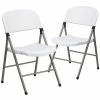 Budget ✨ Folding & Stacking Chairs Flash Furniture HERCULES Series Plastic Folding Chair, White, 2/Pack (2DADYCD70WH) ✨ -Advantage Shop sp134860862 s7