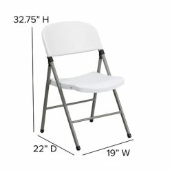 Budget ✨ Folding & Stacking Chairs Flash Furniture HERCULES Series Plastic Folding Chair, White, 2/Pack (2DADYCD70WH) ✨ 17 Budget ✨ Folding & Stacking Chairs Flash Furniture HERCULES Series Plastic Folding Chair, White, 2/Pack (2DADYCD70WH) ✨ -Advantage Shop sp134860866 s7