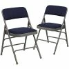Discount 🎉 Folding & Stacking Chairs Flash Furniture HERCULES Series Fabric Folding Chair, Navy Blue, 2/Pack (2HAMC309AFNVY) 😀 -Advantage Shop sp134860876 s7