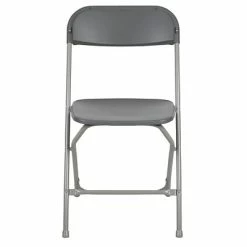 Brand new 🔔 Folding & Stacking Chairs Flash Furniture HERCULES Series Plastic Banquet/Reception Chair, Gray, 2/Pack (2LEL3GREY) 🧨 -Advantage Shop sp134861030 s7