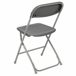 Brand new 🔔 Folding & Stacking Chairs Flash Furniture HERCULES Series Plastic Banquet/Reception Chair, Gray, 2/Pack (2LEL3GREY) 🧨 -Advantage Shop sp134861036 s7