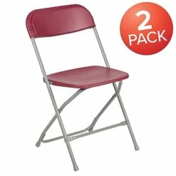 Coupon 🛒 Folding & Stacking Chairs Flash Furniture HERCULES Series Plastic Banquet/Reception Chair, Red, 2/Pack (2LEL3RED) ❤️ -Advantage Shop sp134861097 s7