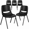 Cheapest 🔔 Stacking & Folding Chairs Flash Furniture HERCULES Classroom/Training Room/School Stacking Chair, Black (5-RUT-EO1-BK-GG) ✔️ -Advantage Shop sp134861350 s7