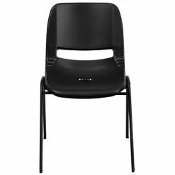 Cheapest 🔔 Stacking & Folding Chairs Flash Furniture HERCULES Classroom/Training Room/School Stacking Chair, Black (5-RUT-EO1-BK-GG) ✔️ -Advantage Shop sp134861355 s7