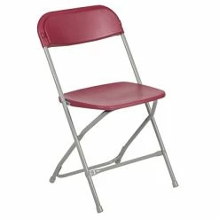 Buy 🔔 Stacking & Folding Chairs Flash Furniture HERCULES Premium Plastic Gaming/Catering/Wedding/School/Barbecue Stacking, Folding & Nesting Chair, Red 💯 -Advantage Shop sp134861542 s7