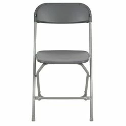 Buy 🔔 Stacking & Folding Chairs Flash Furniture HERCULES Premium Catering Events/School/Game Night/Wedding/Barbecue Stacking & Folding Chair, Gray ❤️ -Advantage Shop sp134861551 s7