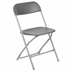 Buy 🔔 Stacking & Folding Chairs Flash Furniture HERCULES Premium Catering Events/School/Game Night/Wedding/Barbecue Stacking & Folding Chair, Gray ❤️ -Advantage Shop sp134861552 s7